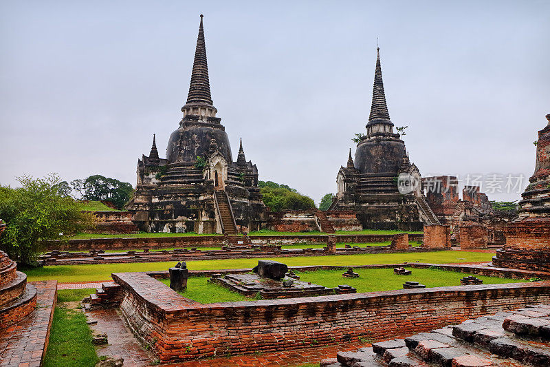 Wat Phra Si Sanphet, Ayutthaya，泰国